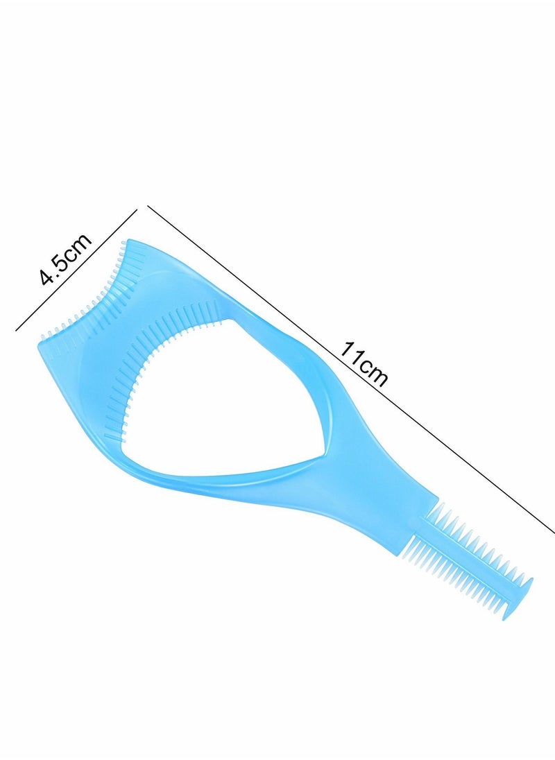 Excefore - 3 in 1 Eyelashes Tools, 6 Pcs Mascara Shield Applicator Guard Eyelash Guide with Comb for Makeup - Image 1