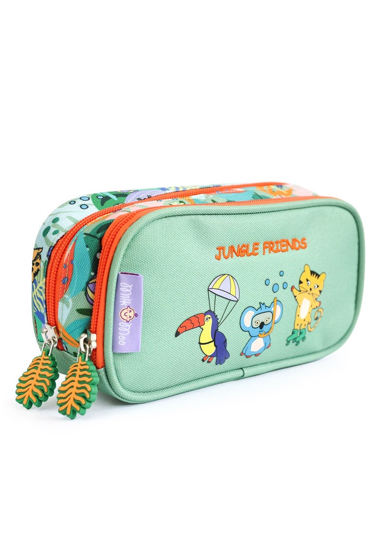 Milk&Moo Double Compartment Pencil Case Jungle Friends - pzsku/ZD41AE6E664D759ABD327Z/45/_/1739968194/00e99612-405f-4b7f-8650-304dfe60ca8e