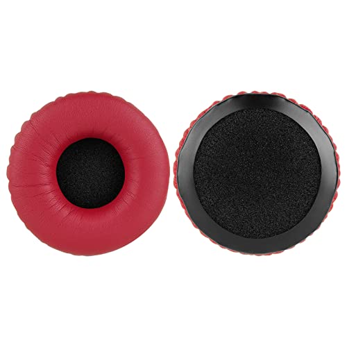 Geekria QuickFit Replacement Ear Pads Compatible with Sennheiser HD 25/ 25SP/ 25Lite/ 25Plus/ 25Limited 75th Anniversary Edition Headphones, Ear Cushions with Video Guide (Red) - Image 3