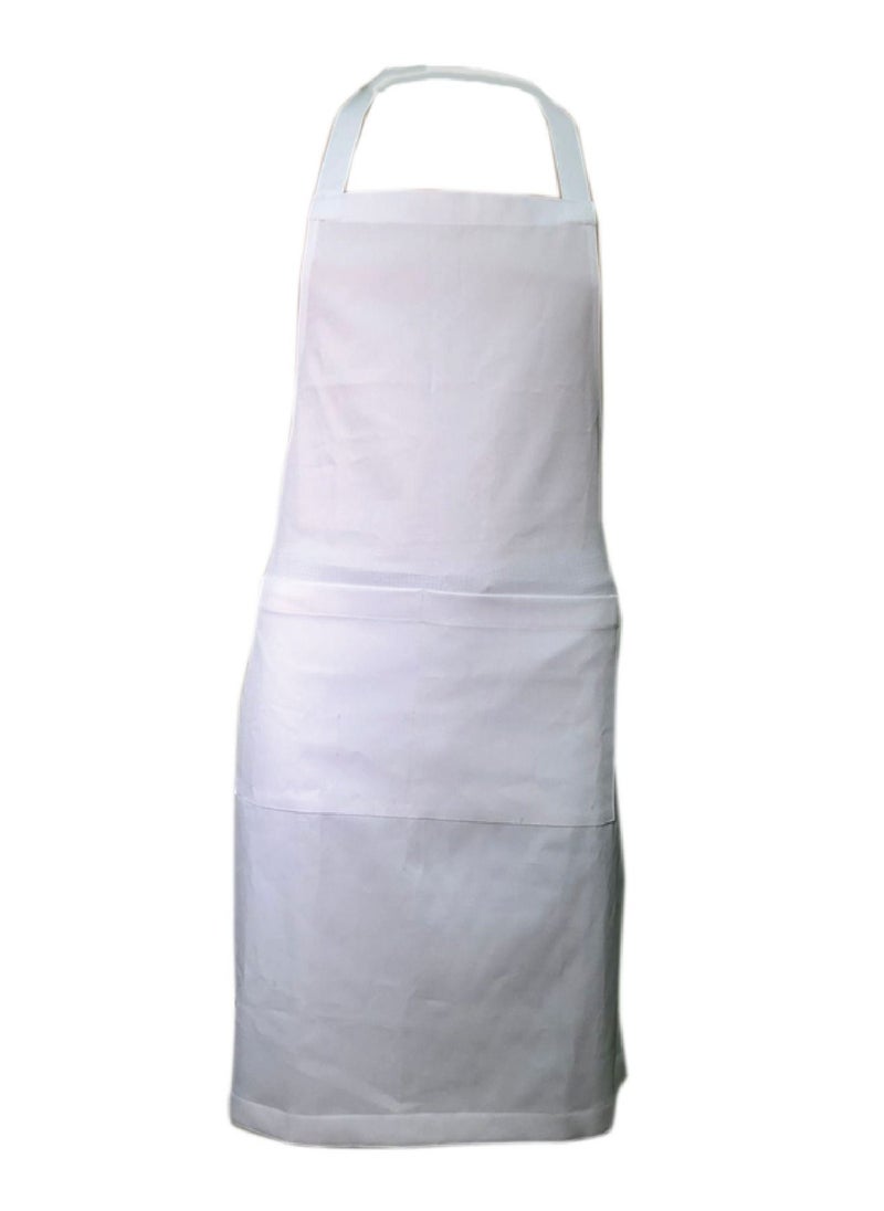 International Uniform L.L.C Unisex Chef Kitchen Adjustable Bib Apron with double stitched Pockets For Home, Restaurant, Cafe  - Image 1