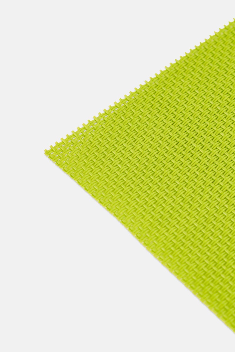 KitchenCraft Woven Placemat, Apple Green - Image 3