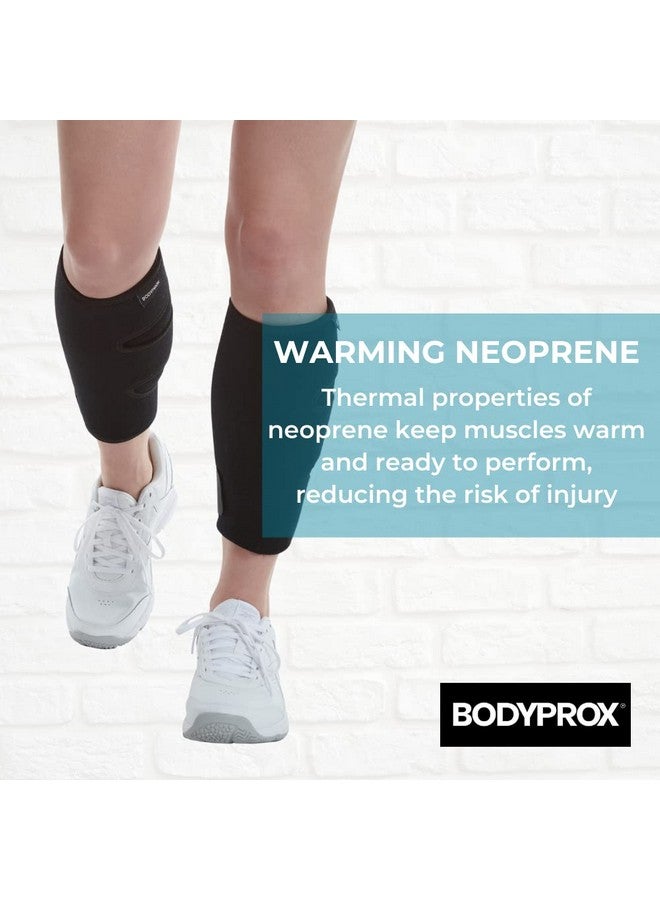 Bodyprox Calf Support Brace 2 Pack, Adjustable Shin Splint Compression Calf Wrap - Image 1