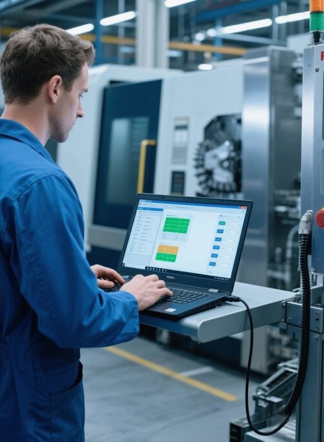Washinglee كابل برمجة USB لآلة CNC من Fanuc، كابل USB إلى DB25 ذكر لوحدة التحكم من Fanuc، مزود بشريحة FTDI، 6 أقدام - Image 2