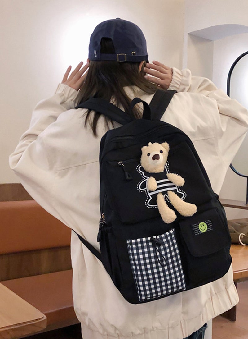 شاربدو حقيبة ظهر كاجوال عصرية وعملية ذات سعة كبيرة - Image 3