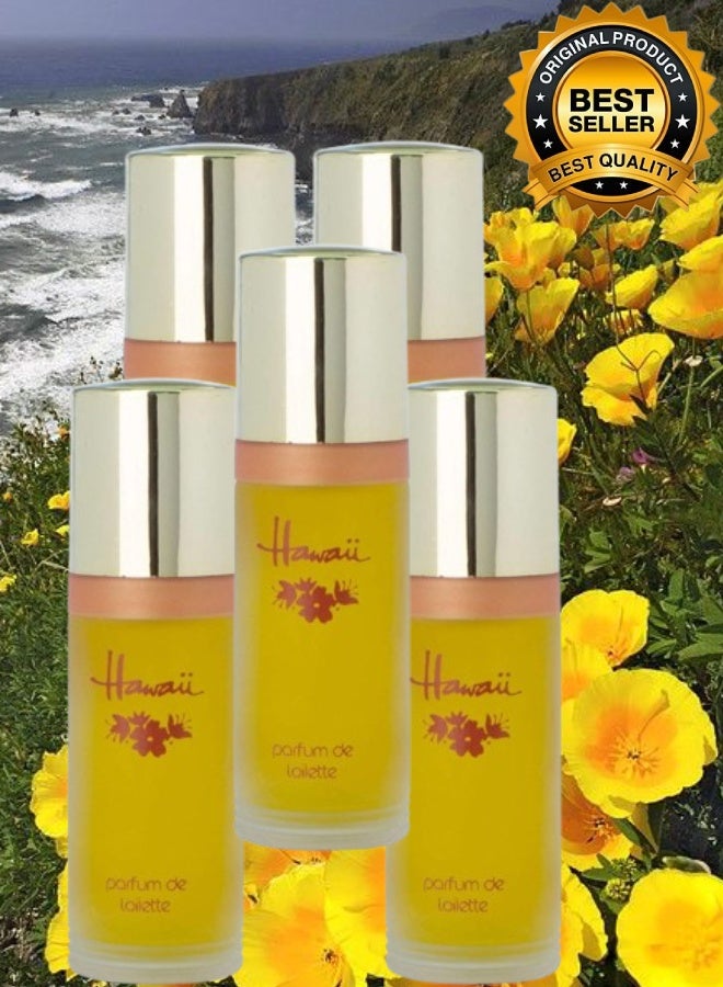 UTC 5 Pieces Hawaii Perfume 55ML - Image 1