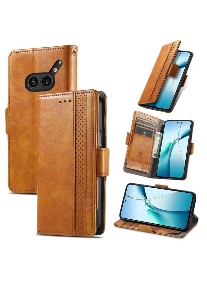 S-TOP Case For Nothing Phone 2a Plus CaseNeo Splicing Dual Magnetic Buckle Leather Phone Case - Image 1