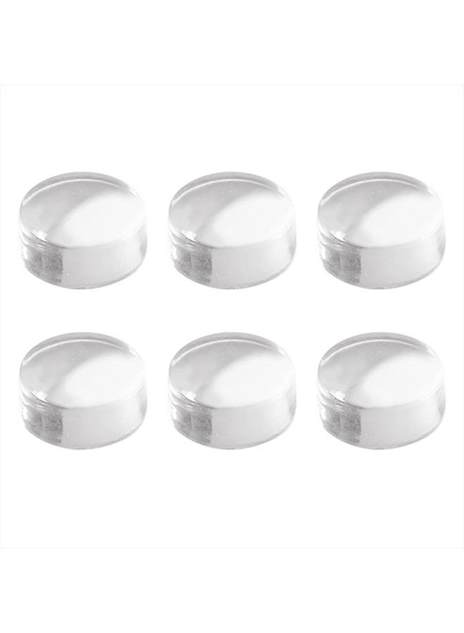 GSHLLO 6 Pcs Clear Silicone Nail Stamper Heads Jelly Nail Art Stamper Head French Tip Nail Stamping Head Nail Stamp Replacement Heads Nail Art Manicure Tools - Image 1