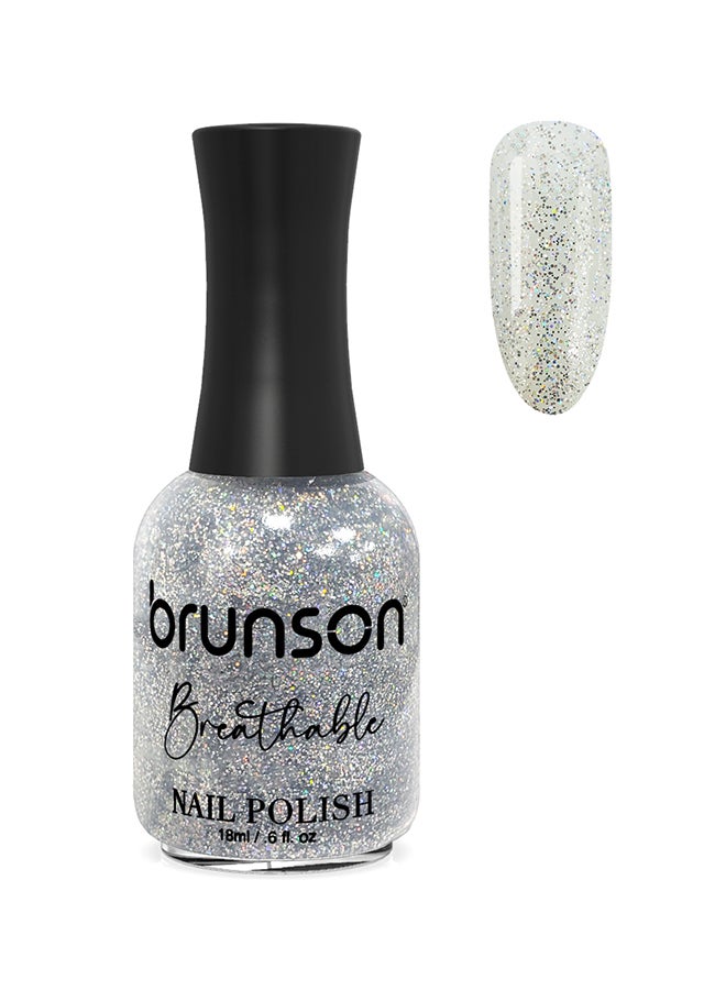 brunson Breathable Nail Polish Halal nail polish Wudu friendly Quick-Dry Vegan long lasting but easy peel off   18ml BH347