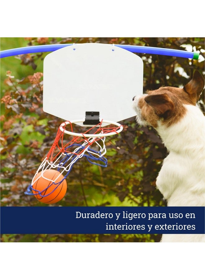 Botabee Mini Basketball Hoop Set For Kids - 5 Inch Foam Basketballs 2 Pack - Safe And Soft Foam Indoor Mini Basketball - Compatible With Sklz Pro Mini Hoop, Over The Door Hoops, And Nerf Hoops- Orange - Image 2