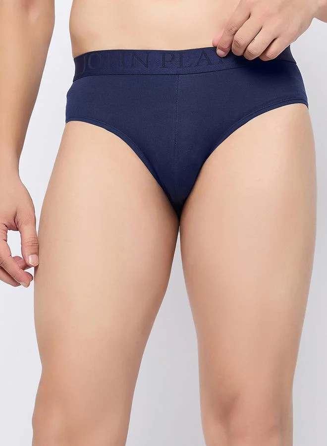 John Players John Player Pack of 2- Logo Detail Waistband Briefs