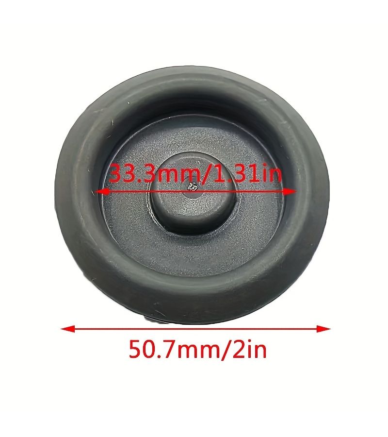6 Pieces Waterproof Trunk Floor Drain Plug Cap For Compatible VW Models - Image 2