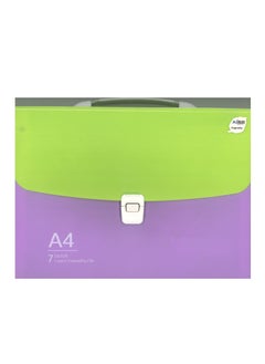 7-Pocket Expanding File Multicolour
