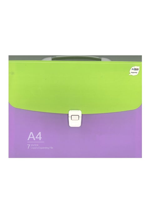 7-Pocket Expanding File Multicolour