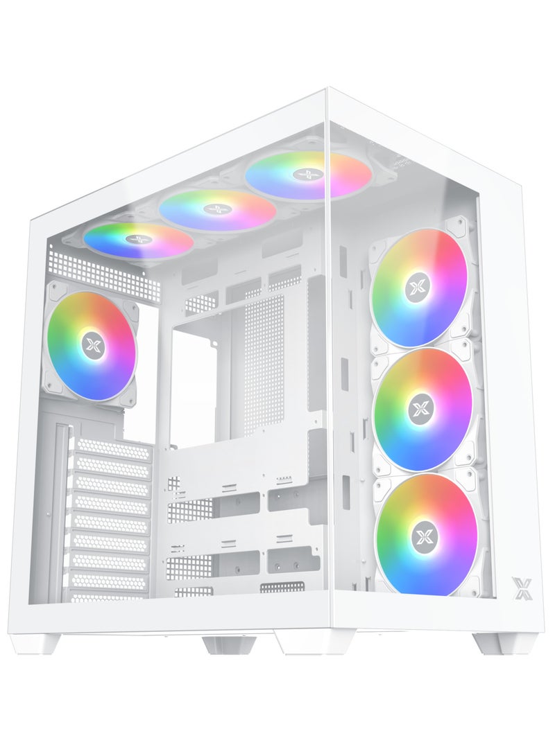GCC GAMERS Sky Walker Gaming PC (Core I7-14700F, 32 GB RAM, 1TB SSD, RTX 5060 8GB GPU)  - Image 1
