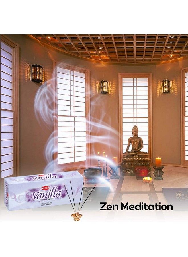 HEM Vanilla Box Of Six 20 Gram Tubes Hem Incense  - Image 4