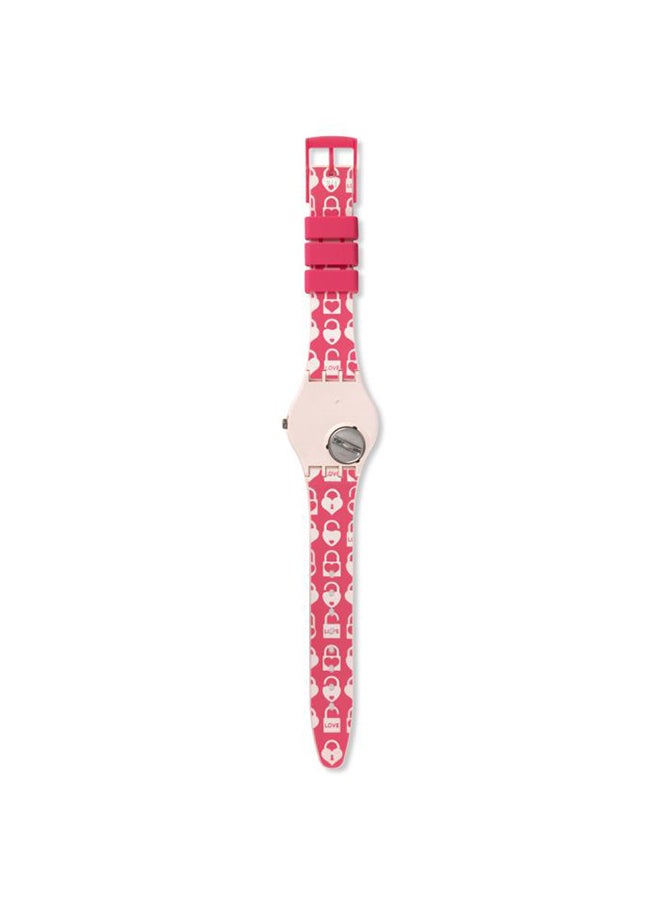Swatch Unisex Analog Plastic Wrist Watch GZ292  - Image 3