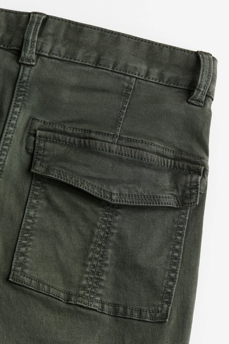 اتش اند ام Twill cargo trousers