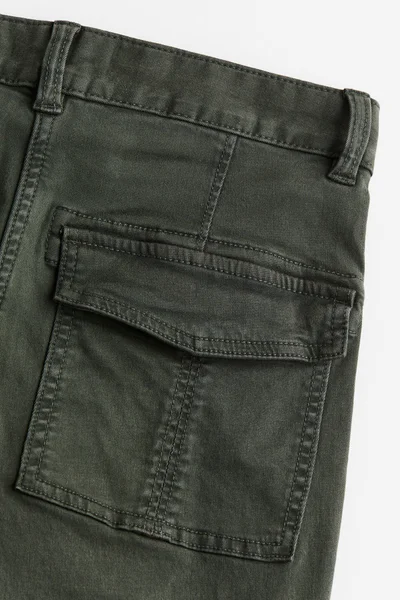 اتش اند ام Twill cargo trousers