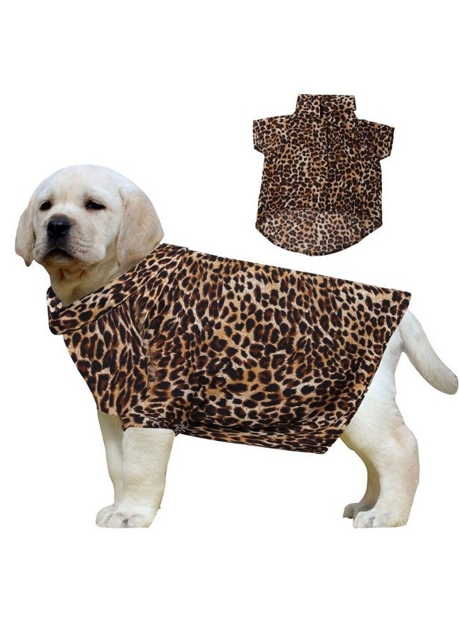 Western Era Super Soft Trendy Printed Shirt, Ultra Comfort Dog Apparel, Cotton Printed Breathable Basic Vest Dog Shirt, Cute Lightweight Thin Shirt For Your Furies (Cheetah Print) (Xsmall - 12Inch) - Image 1