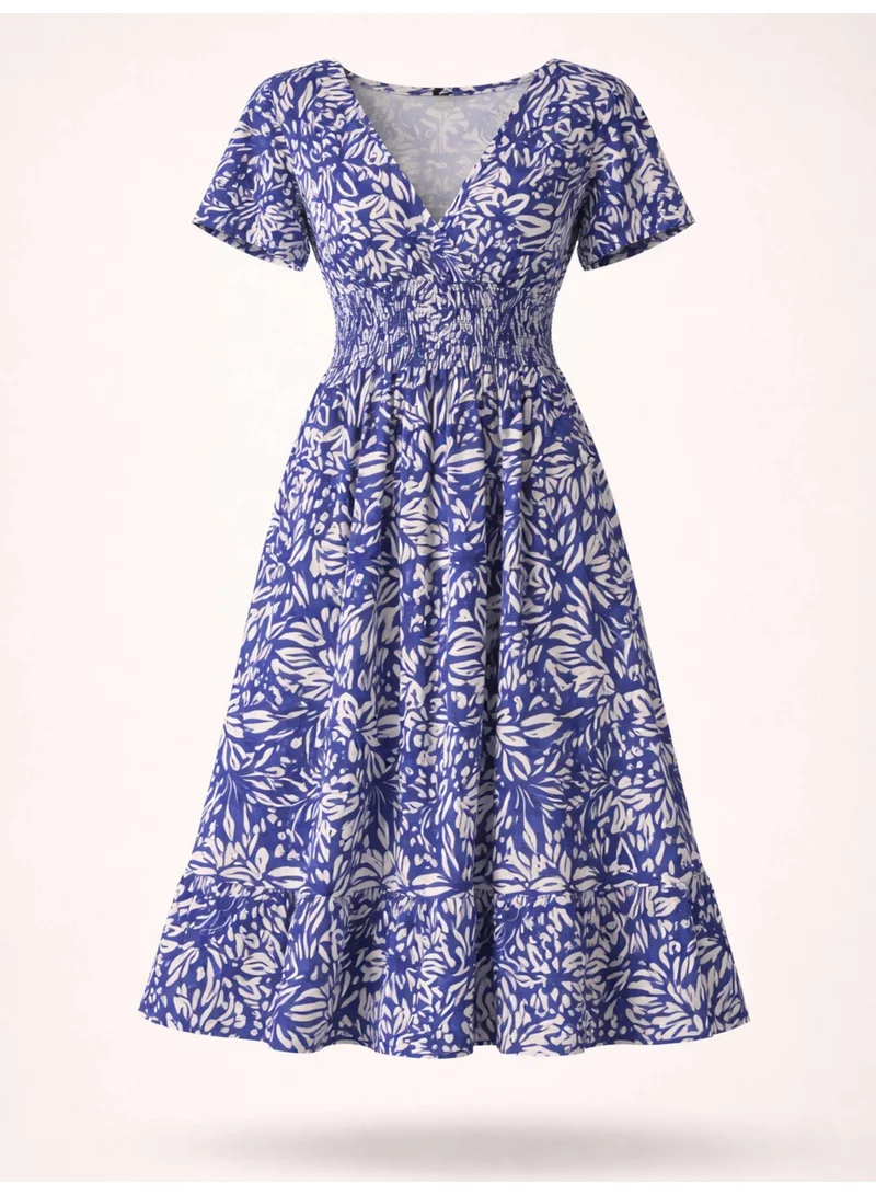 Victor And Jane  Printed Maxi Dress for Women | Best Price UAE