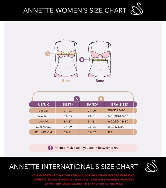Annette Post Surgery Bra for Women – Front Closure, Seamless, Strapless, Longline, Compression and Wireless Sleep Brassiere – Full Coverage Gym and Sports Bra for Women – Beige, Large-X-Large - Image 4