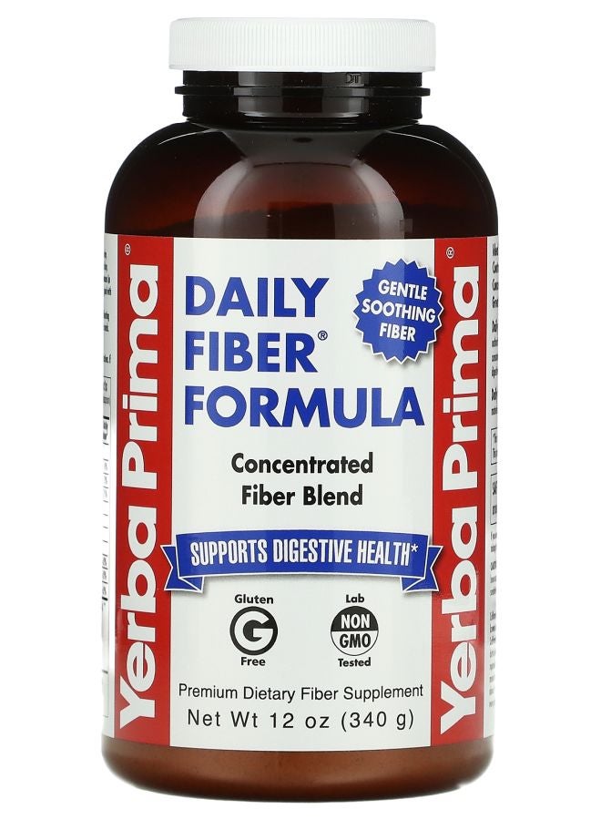 Yerba Prima Daily Fiber® Formula 12 oz (340 g)