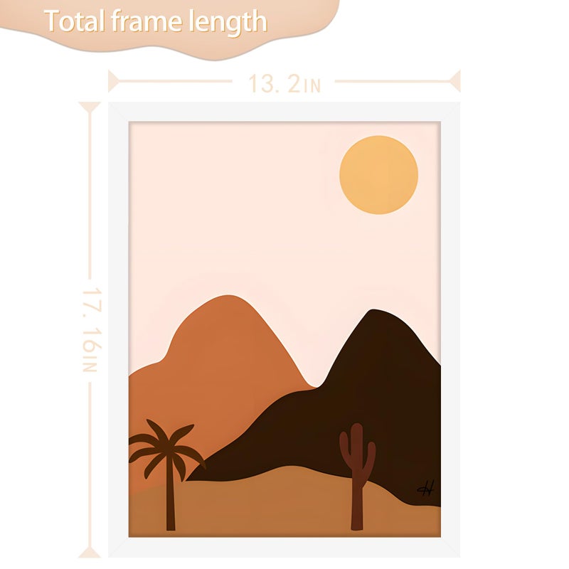 Picrit 12x16 Picture Frame  Photo Frame for Wall Mounting Diaplay  White - Image 4