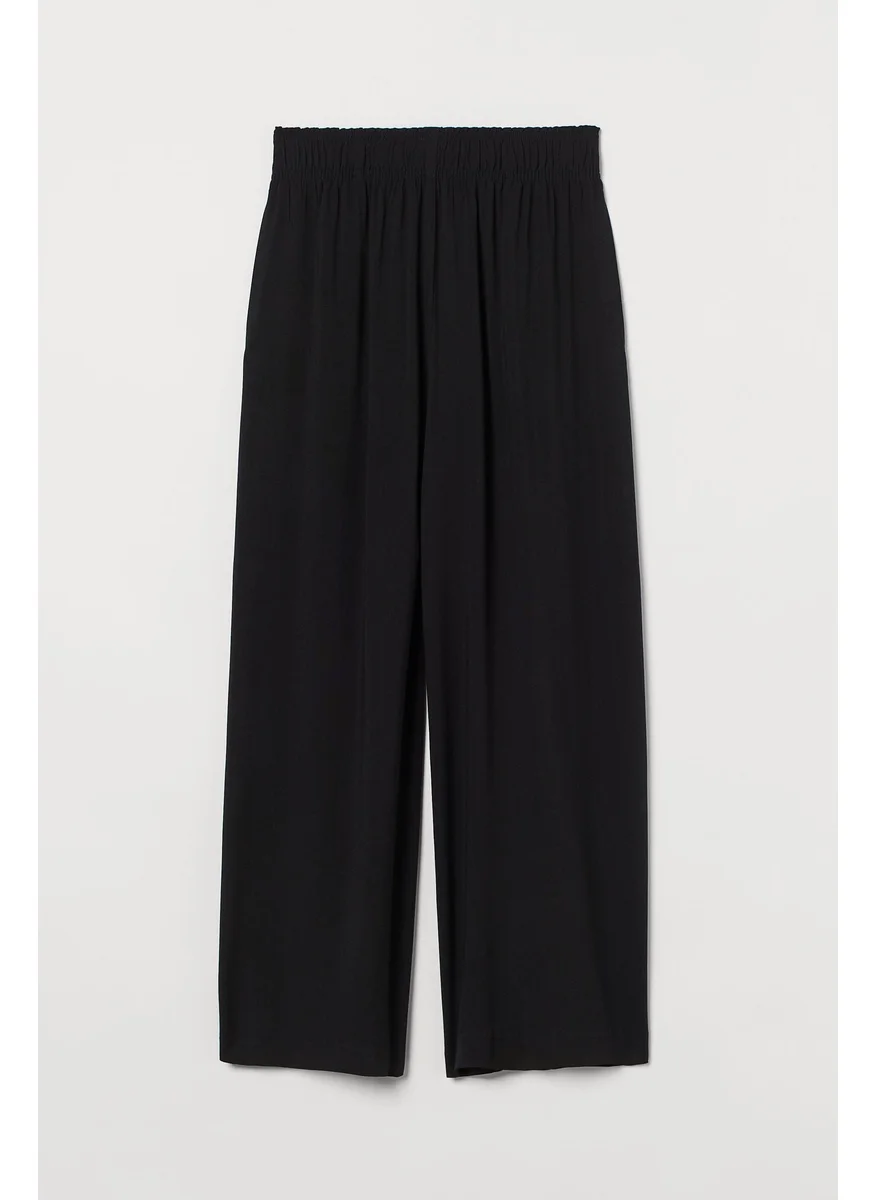 اتش اند ام Cropped Pull-On Trousers