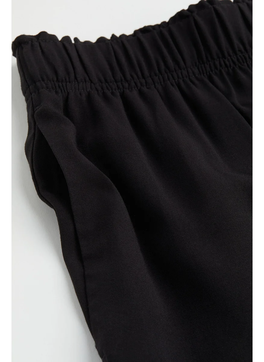 اتش اند ام Cropped Pull-On Trousers