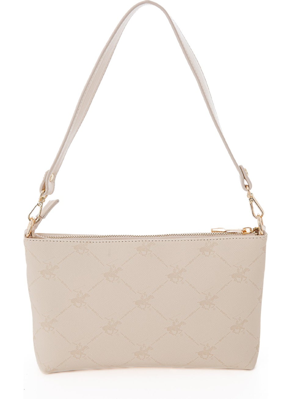 BEVERLY HILLS POLO CLUB Beige Women 27X16X8 Crossbody Bag 05BHPC123-BJ  - Image 5