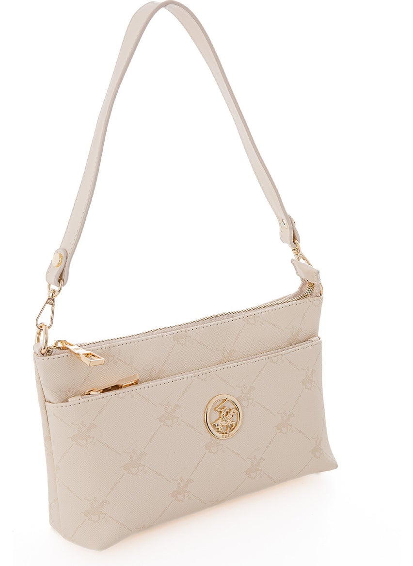 BEVERLY HILLS POLO CLUB Beige Women 27X16X8 Crossbody Bag 05BHPC123-BJ  - Image 4