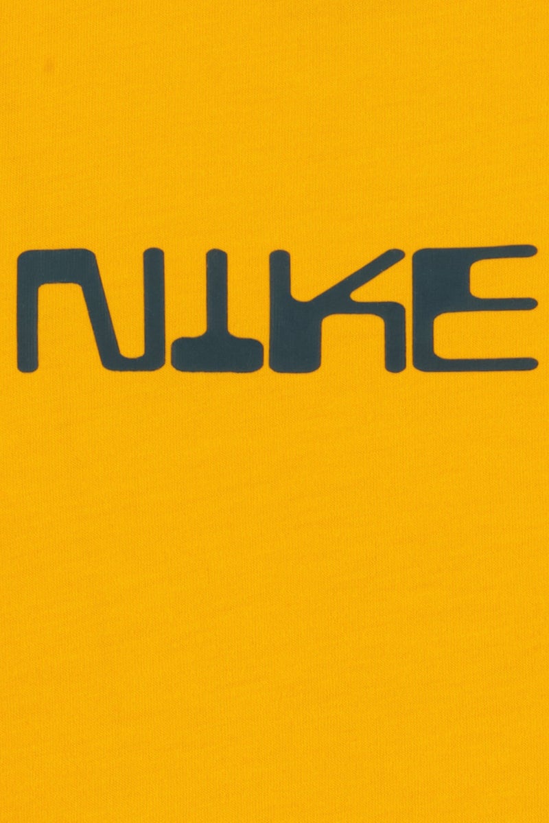 Nike Men Dri-Fit Short Sleeves Football T-Shirt, Yellow - Image 5