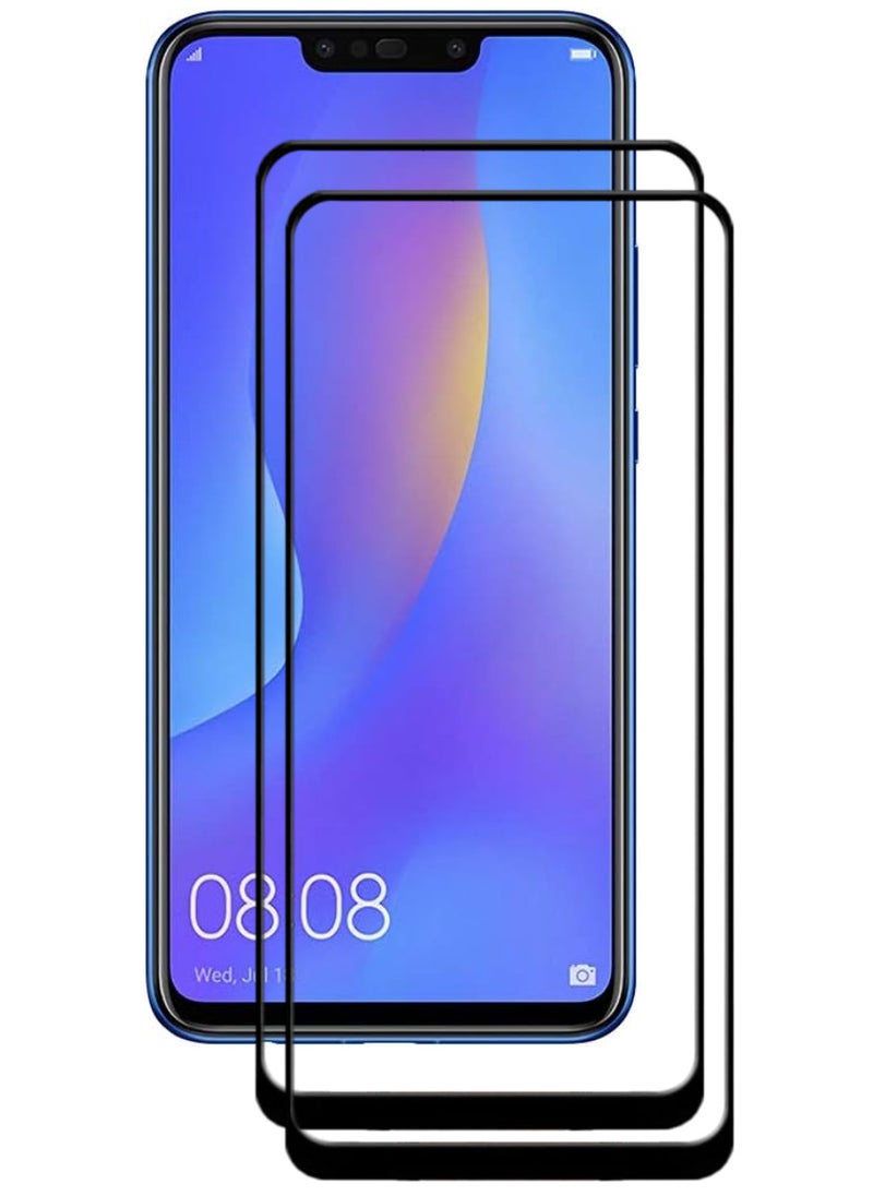 ACLIX 2 Pieces Antistatic ESD Dustproof Premium Quality High Definition Tempered Glass Screen Protector Designed For Huawei nova 3i - Image 1