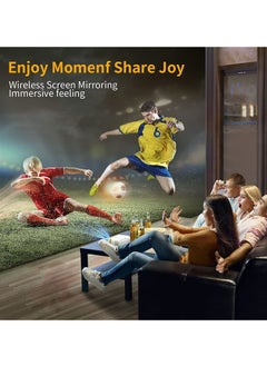 Generic New Upgraded Portable Home Theater Mini Projector For Office Home Outdoor Movie Nights Works With Mobile  - Image 5