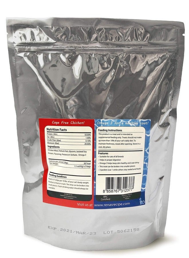 Rena's Recipe Kitty Slim Thins (Chicken&Fish)(7packs) - Image 4