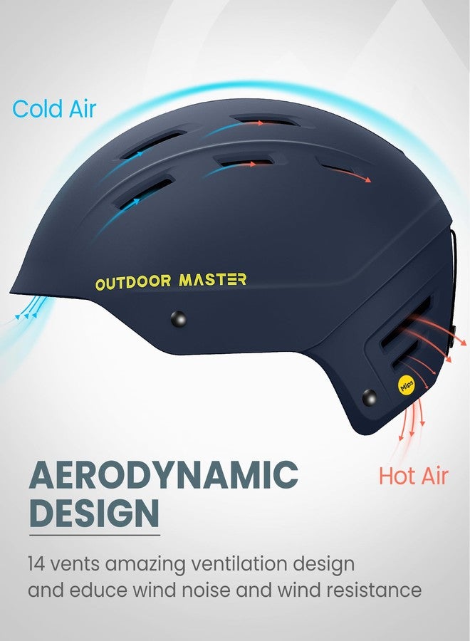 OutdoorMaster MIPS Ski Helmet - Kelvin II MIPS Snow Sport Helmet Snowboard Helmet for Men Women & Youth - Image 4