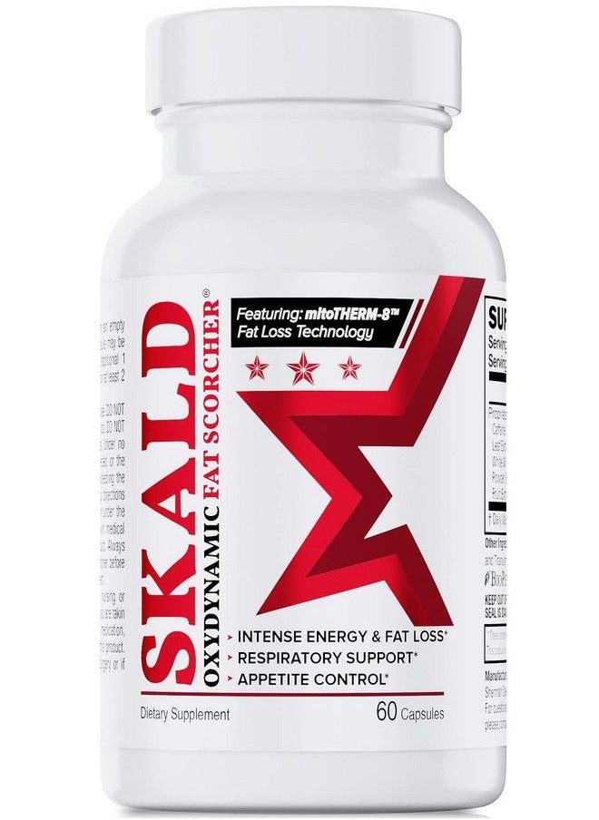 BELDT Labs - Skald Thermogenic Fat Burner Weight Loss Pills Appetite Suppressant Mood & Energy Booster With Respiratory Support Premium Fat Burning Green Tea Extract Juniper Berry Extract & More 60 Caps - Image 1