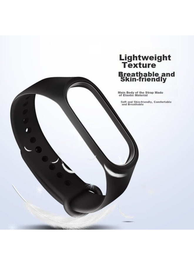 Stiger حزام متوافق مع ساعة شاومي باند 4، حزام بديل لساعة شاومي باند 3/4 نسخة NFC، مناسب لساعة شاومي باند 4/3 NFC - Image 5