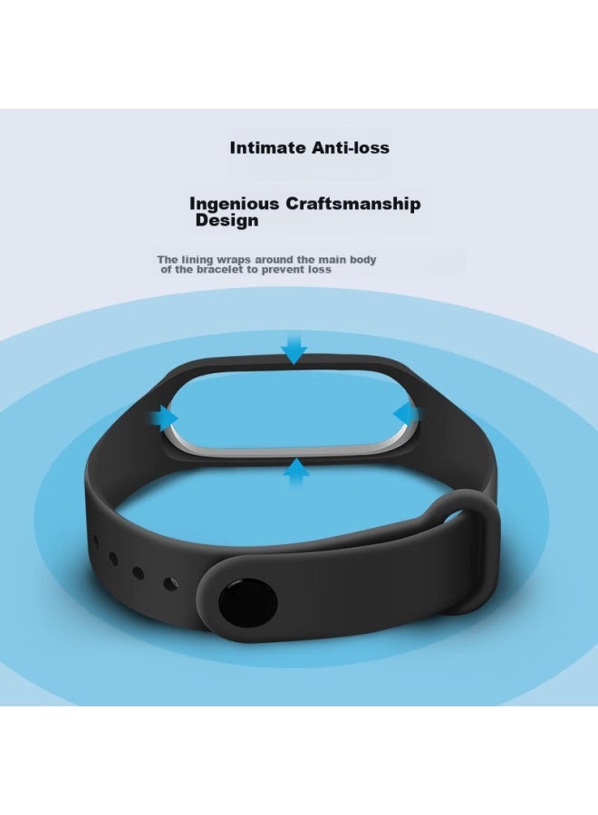 Stiger حزام متوافق مع ساعة شاومي باند 4، حزام بديل لساعة شاومي باند 3/4 نسخة NFC، مناسب لساعة شاومي باند 4/3 NFC - Image 1