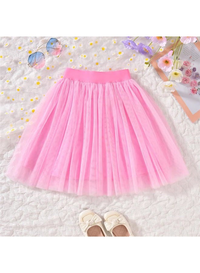 CPEI 6th Birthday Outfit for Girls 6 Year Old Six Sixth Shirt Skirt Birthday Outfit, Pink, 6 years - Image 4