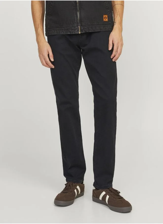 جاك اند جونز Classic 5-Pocket Tapered Fit Jeans
