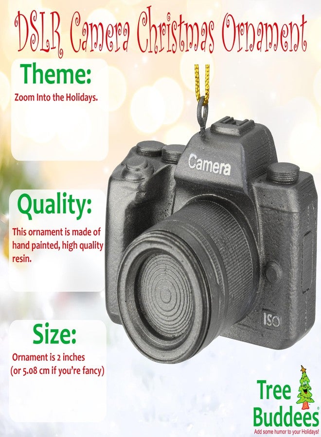 Tree Buddees Digital DSLR Camera Christmas Ornaments - Image 2