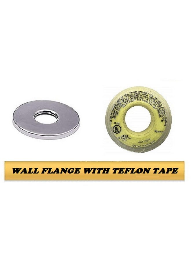 JAGGER صنبور مطبخ JAGGER توربو لمغسلة المطبخ / حوض المطبخ / المنزل، الميزات: - مثبت على الحائط، فوهة دوارة 360 درجة، دوران ربع و تدفق رغوي (مع فلانج الحائط وشريط تفلون) (توربو)، فضي - Image 4