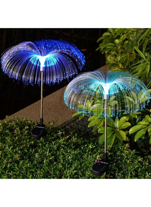 1 Set Of 2 Solar Jellyfish Light Decorative Lights, Adjustable Lighting Type, Colorful Lighting, Can Decorate The Garden And Roadside