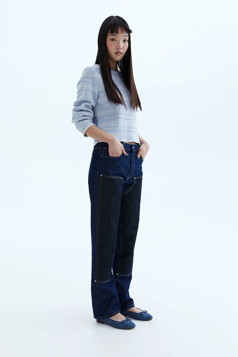 H&M Hole-patterned jumper