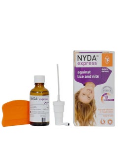 NYDA Naida Express solution Against lice and Nits in just 10 minutes - 50 ml  - Image 2