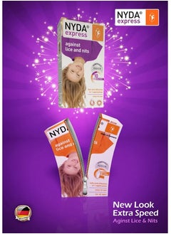 NYDA Naida Express solution Against lice and Nits in just 10 minutes - 50 ml  - Image 1