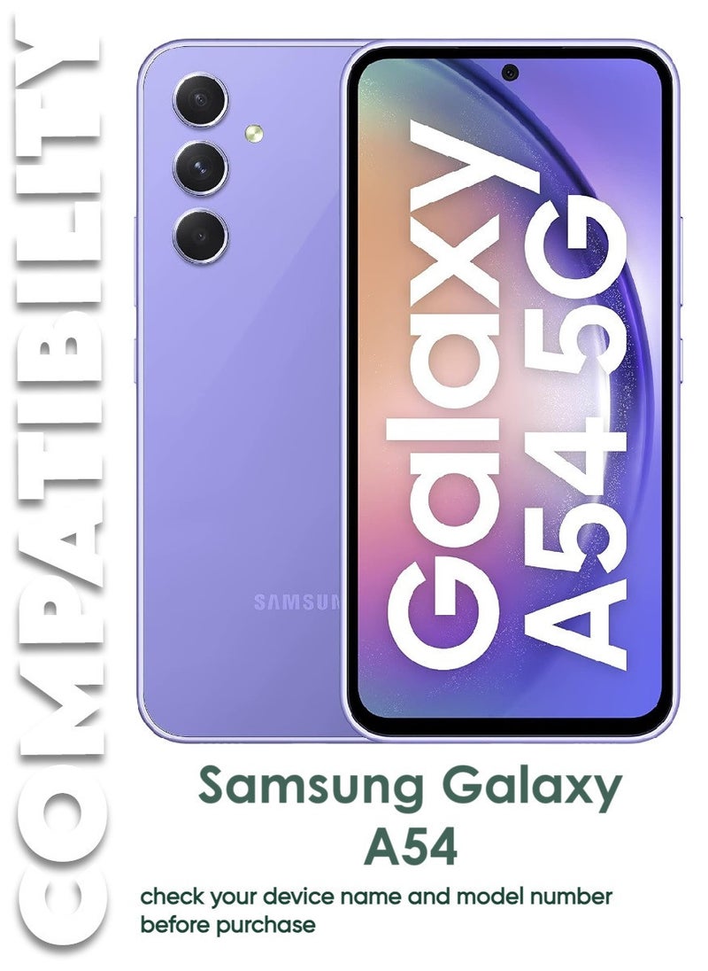 ACLIX 3 Pieces Antistatic ESD Dustproof Premium Quality High Definition Tempered Glass Screen Protector Designed For Samsung Galaxy A54 - Image 3