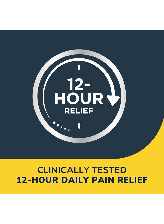 Dr. Scholl's Plantar Fasciitis Pain Patches with Hydrogel Flexible Technology, 8 Ct // Clinically Tested 12-Hour Daily Pain Relief - Contours to Your Foot - with Lidocaine & Menthol, 8 Treatments - Image 4