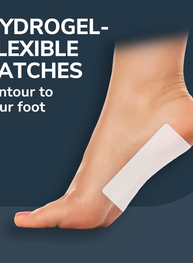 Dr. Scholl's Plantar Fasciitis Pain Patches with Hydrogel Flexible Technology, 8 Ct // Clinically Tested 12-Hour Daily Pain Relief - Contours to Your Foot - with Lidocaine & Menthol, 8 Treatments - Image 3